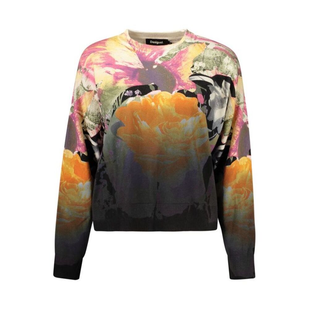 Desigual Black Cotton Women's Women's Sweater